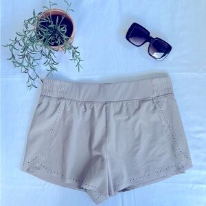 Layer 8 Women's Track Record Two-in-One Running Shorts. Size L.